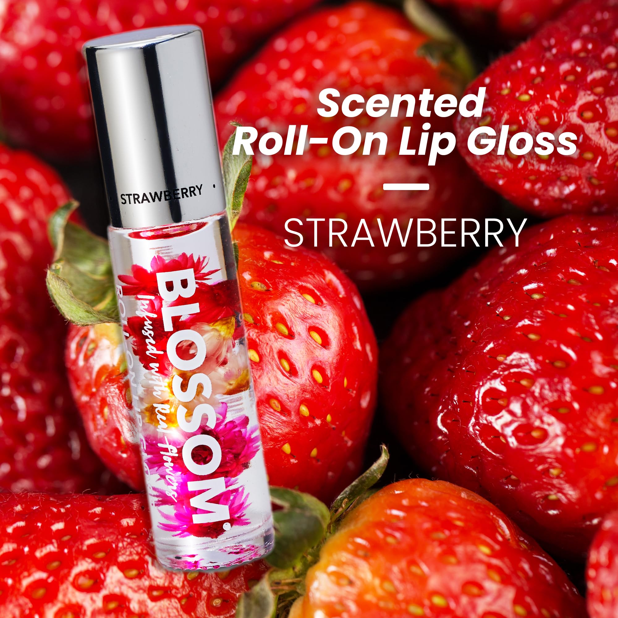Blossom Lip Gloss, texture lisse et brillance durable sans collant