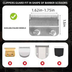 Garde BLOTMS de 6 mm pour coupes simples et sobres