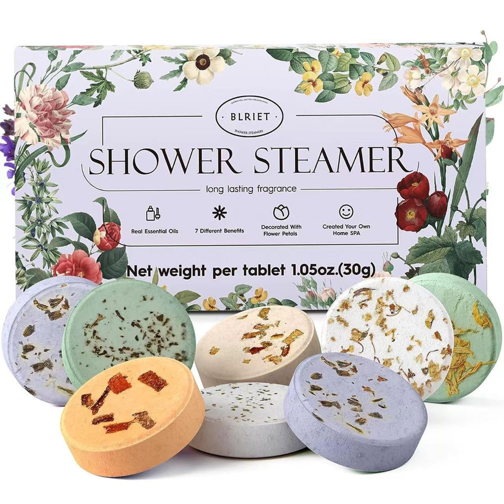 BLRIET vapeurs d'aromathérapie pour douche – coffret cadeau idéal pour spa à domicile.
