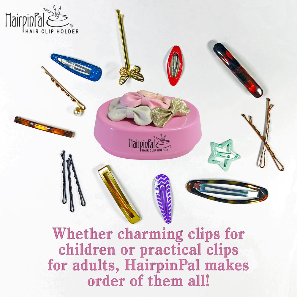 HairpinPal ensemble pinces et barrettes: rangement efficace.