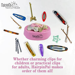HairpinPal ensemble pinces et barrettes: rangement efficace.