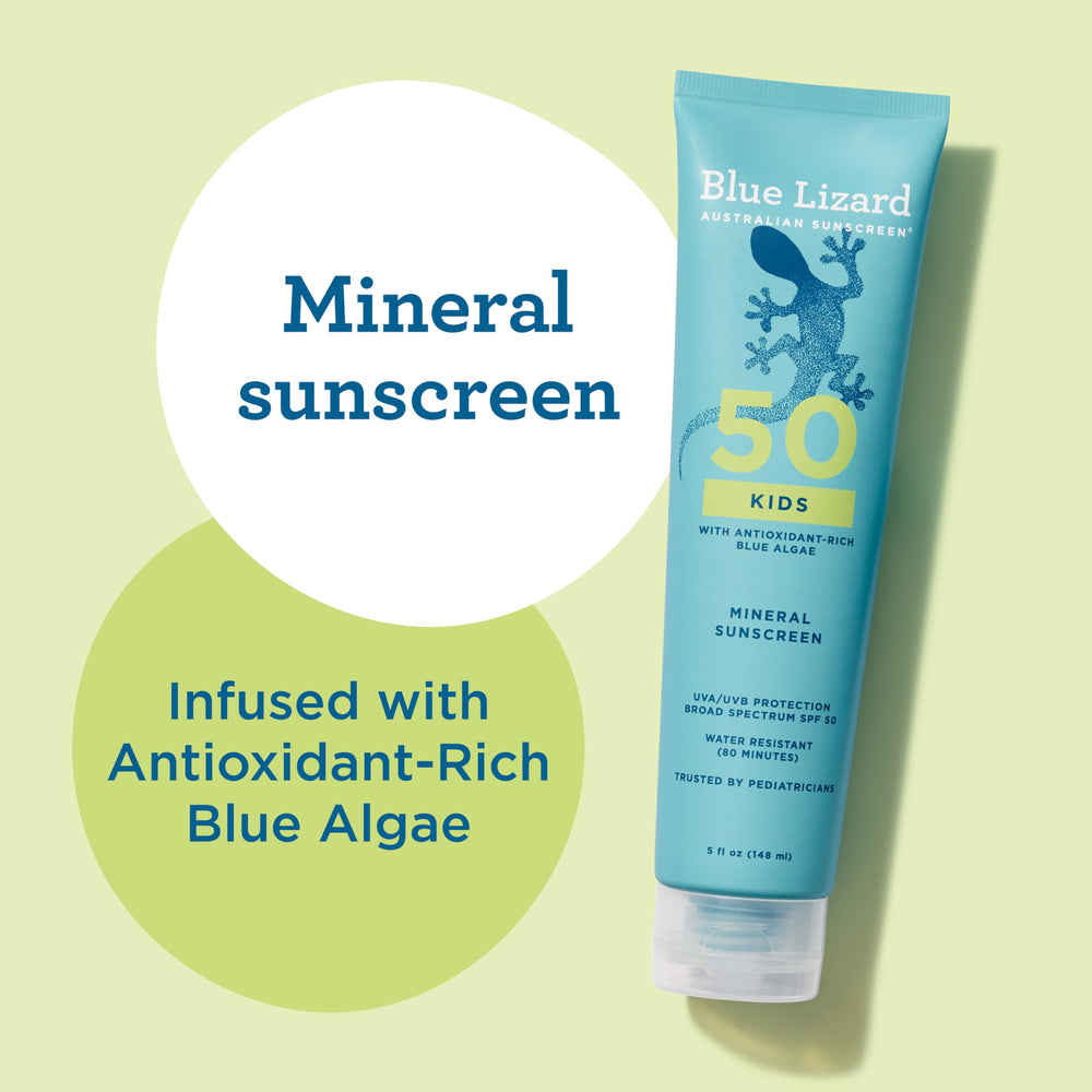 Protection résistant à l’eau Blue Lizard Kids SPF50 jusqu’à 80 minutes
