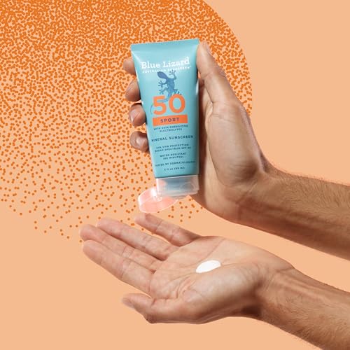 Blue Lizard Sport Mineral SPF 50 – résistance à l eau jusqu à 80 minutes.