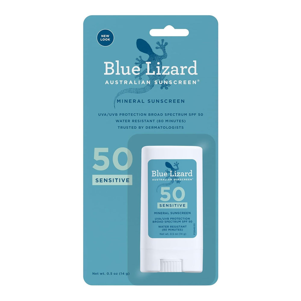 Blue Lizard Stick solaire visage et corps, protection large spectre pratique en voyage.