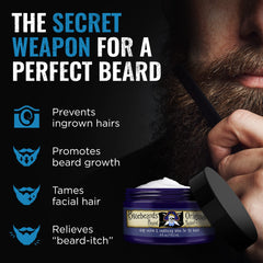 Bluebeards Original: crème barbe appliquée pour douceur et confort.