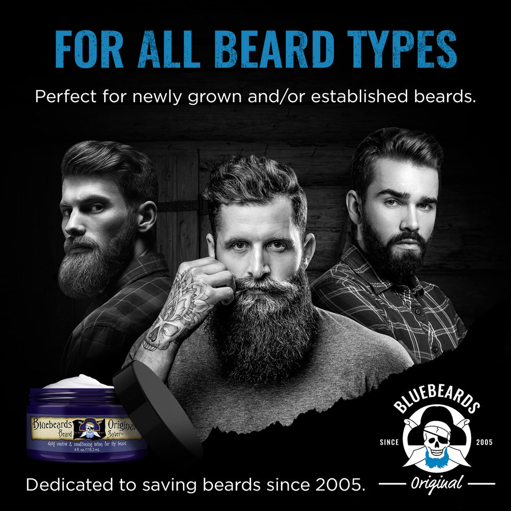 Bluebeards Original: soin quotidien pour toutes les barbes, usage facile.