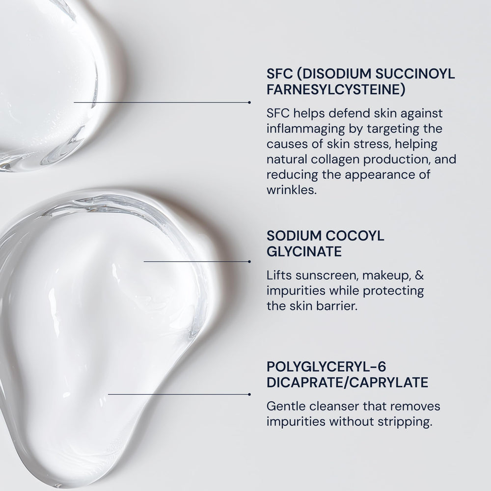 Blueprint Bryan Johnson Hydratation durable grâce aux humectants et au hyaluronate.