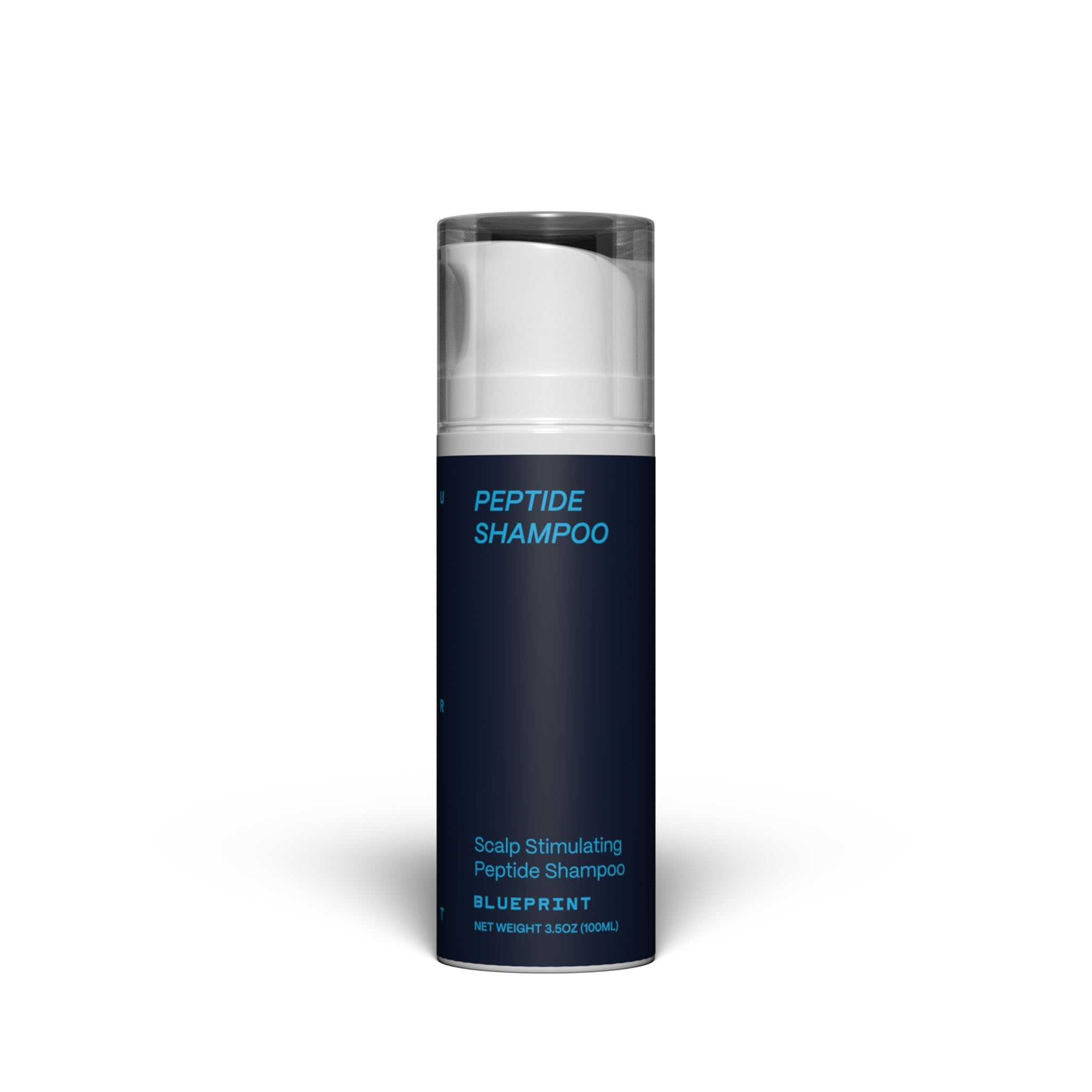 Blueprint Bryan Johnson Shampoo – bouteille pratique pour une routine capillaire douce.