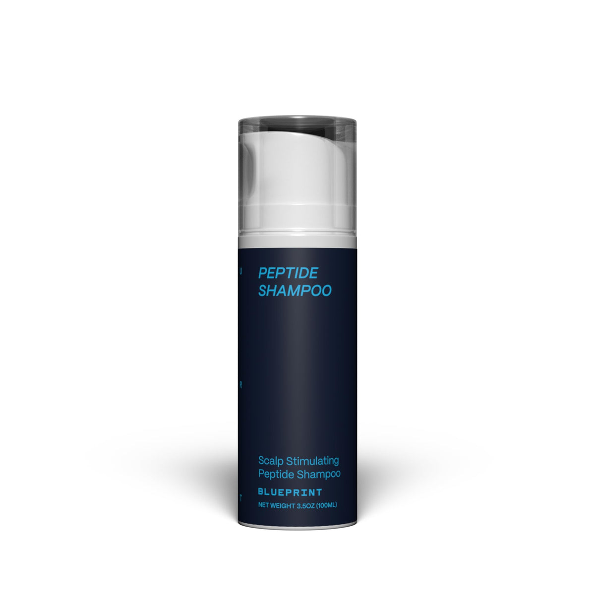 Blueprint Bryan Johnson Shampoo – bouteille pratique pour une routine capillaire douce.