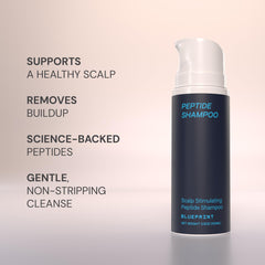 Texture crèmeuse du Blueprint Bryan Johnson Shampoo prête à l’emploi.