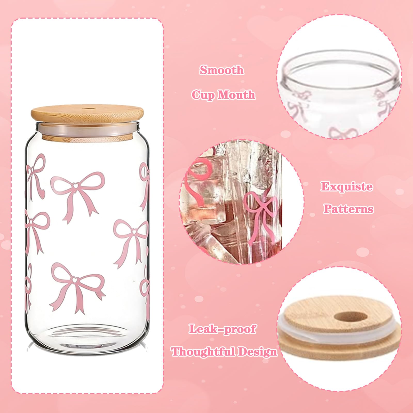 BlueRaying Porte-clés noeud rose, accessoire élégant à ajouter à votre sac.