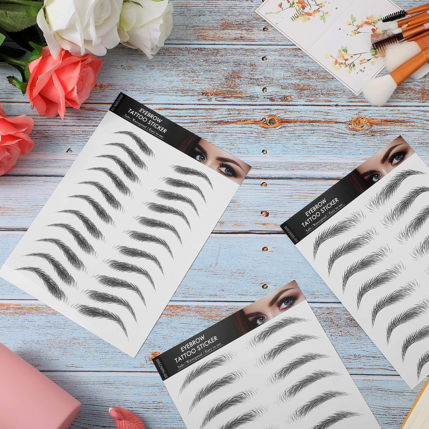 Pose rapide Blulu pour sourcils, look naturel en quelques secondes.