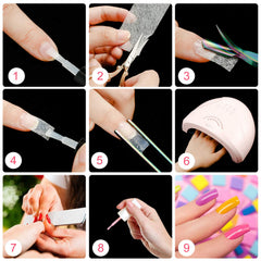 Blulu cure-lampe-led: durcissement rapide et fini lisse.