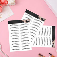 Blulu tatouages sourcils 4D en arc naturel et facile à appliquer.