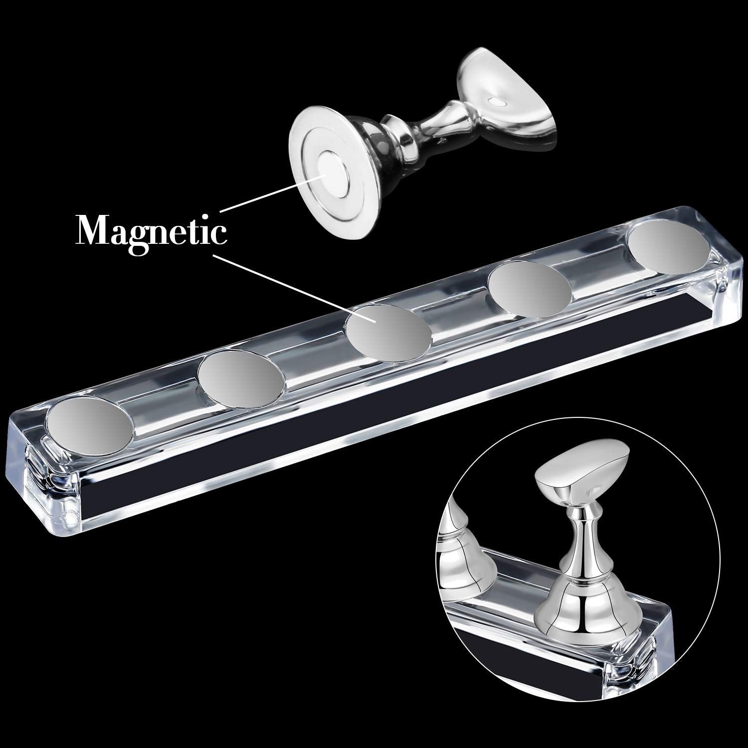 Blulu embouts ongles formes échiquier: pratique pour tester diverses formes.