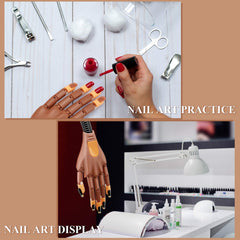 Blulu matière ABS durable et surface lisse des embouts d’ongles.