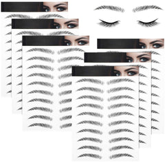 Blulu feuilles sourcils 4D en arc: effet naturel durable.