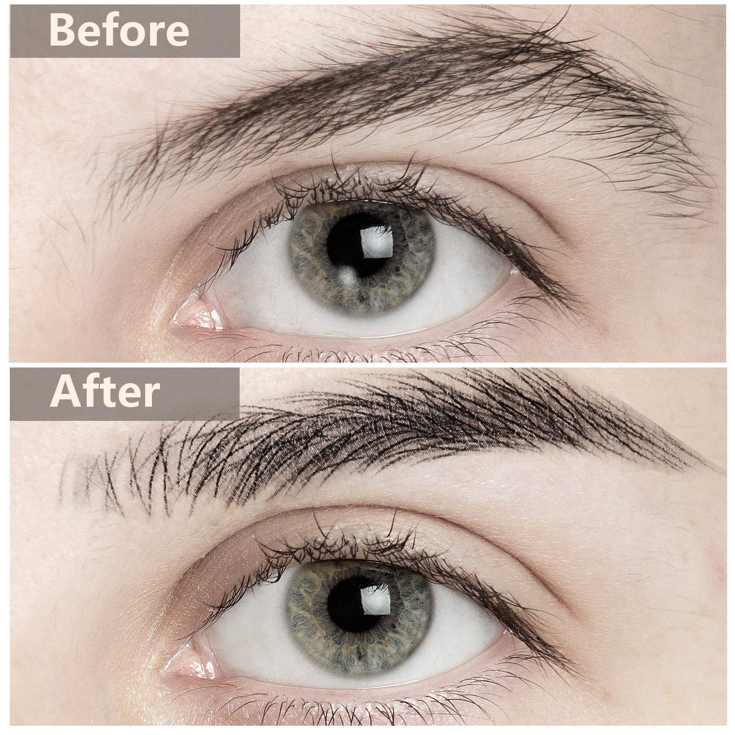Blulu sourcils imperméables: adhesion durable tout au long de la journee.