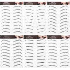 Sourcils tatouage adhésif Blulu en arche pour un regard naturel et rapide