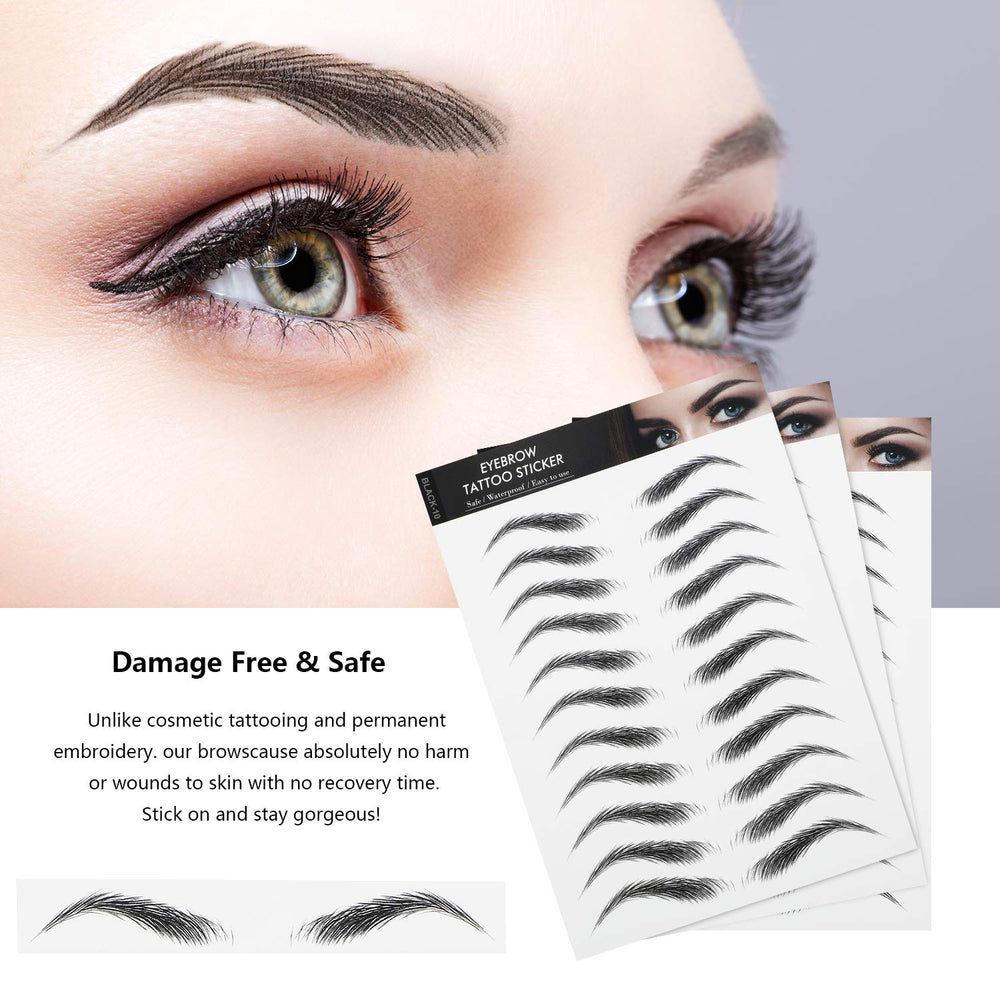 Blulu aspect naturel des sourcils en quelques secondes.