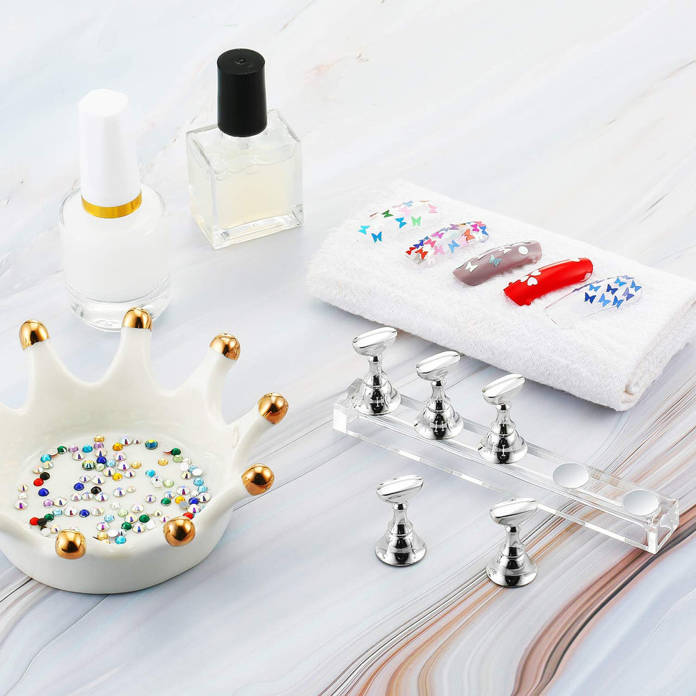 Blulu utilisation maison ongles: pratique et portable pour s'entraîner n'importe où.