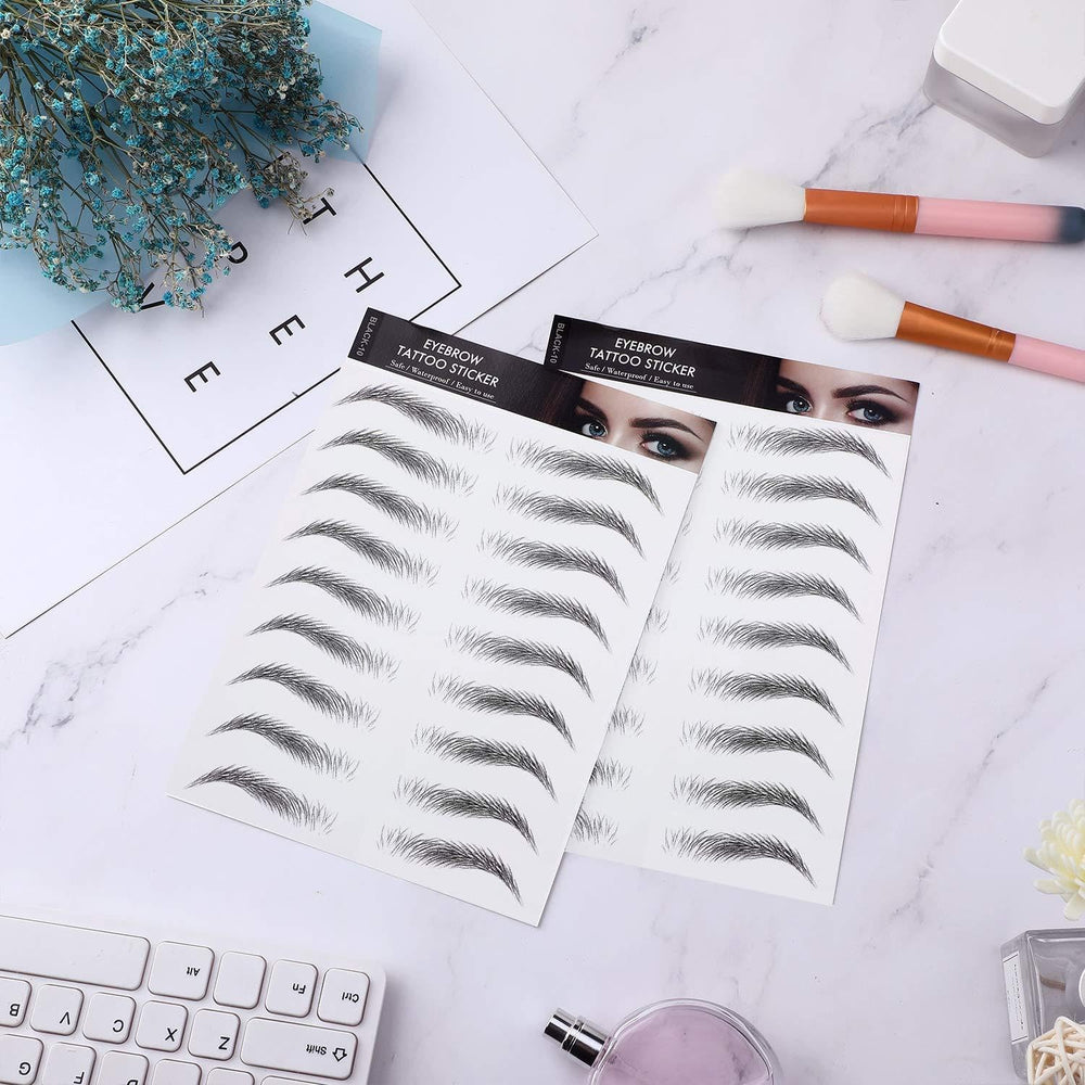 Utilisation rapide Blulu pour une mise en forme des sourcils.
