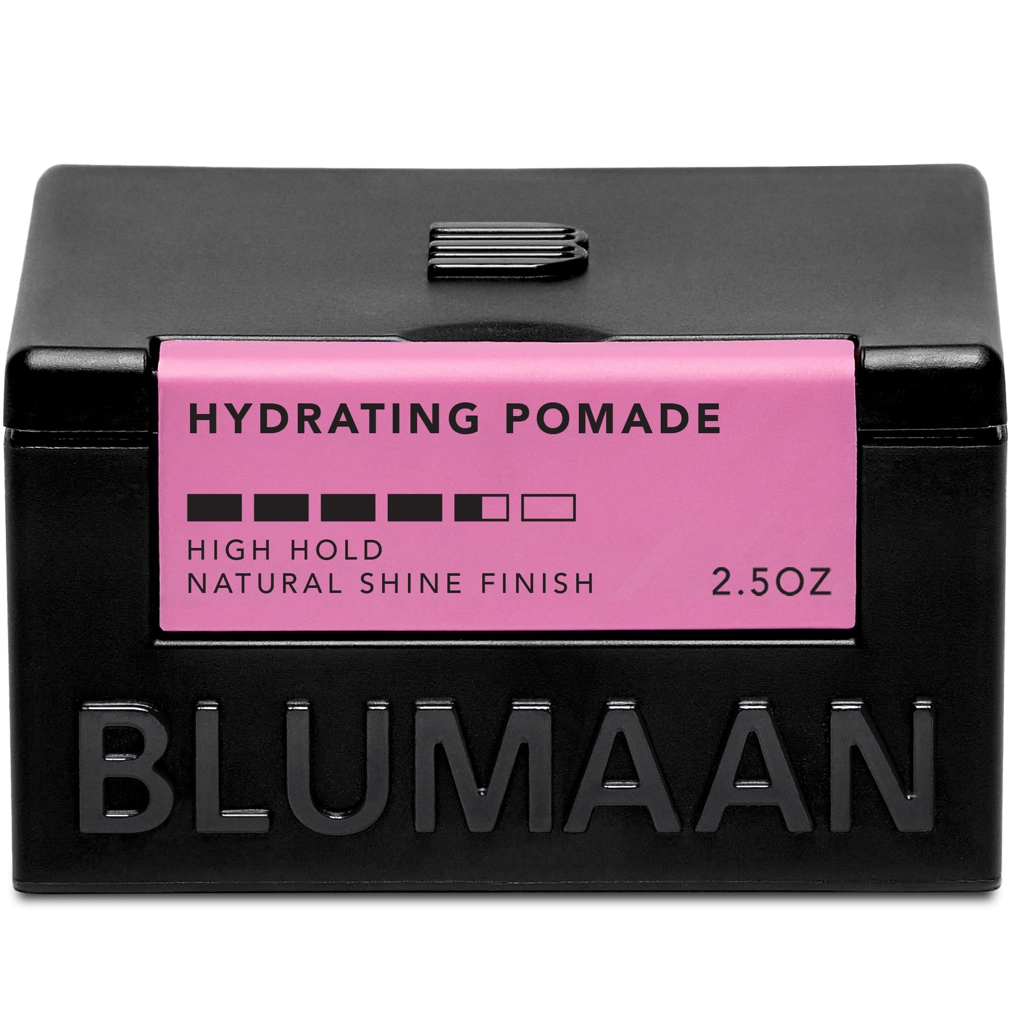 BluMaan Hydrating Pomade application – coiffage précis et facile.