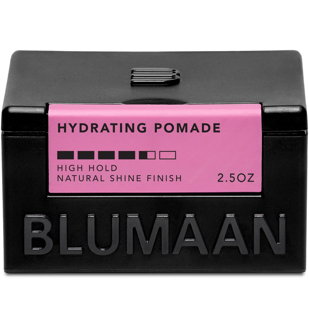 BluMaan Hydrating Pomade application – coiffage précis et facile.