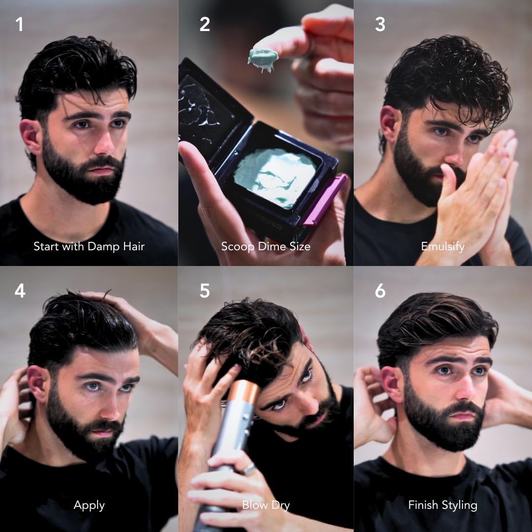 BluMaan Hydrating Pomade tenue rédefinissable – style durable sans effort.