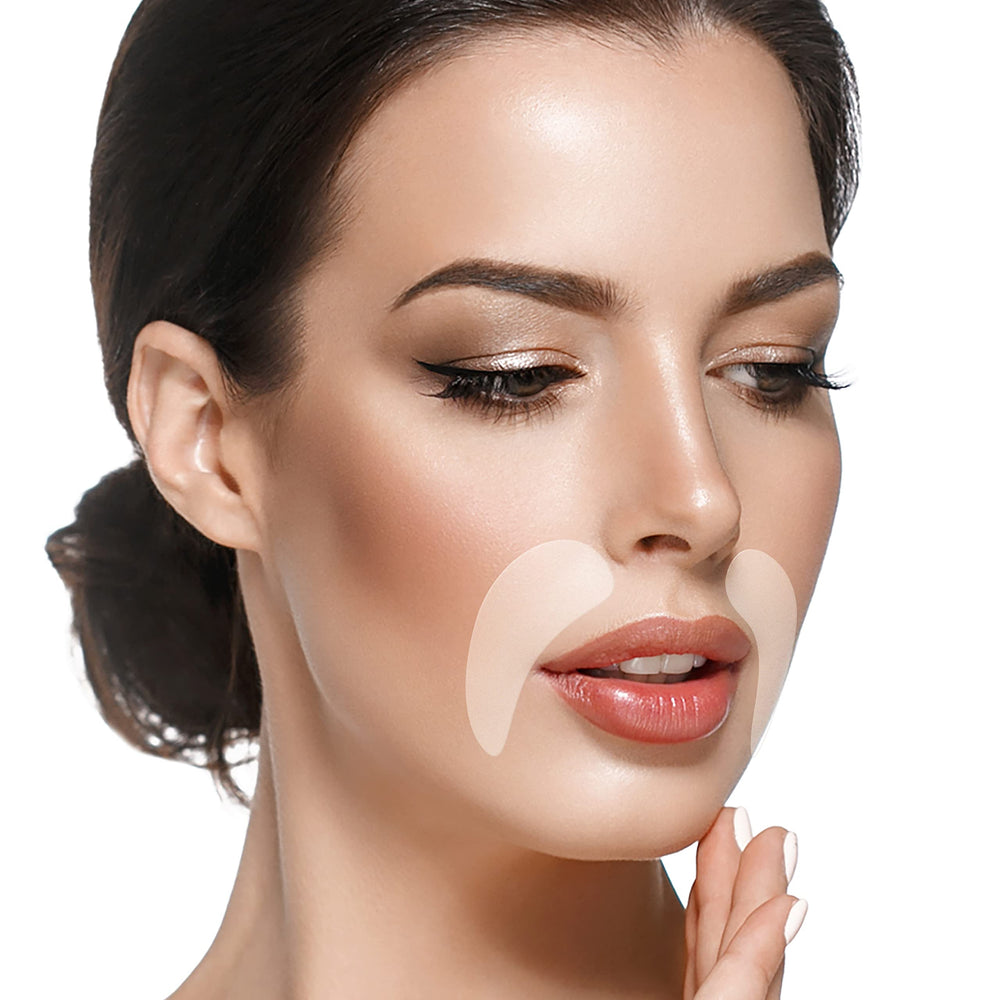Bandes BLUMBODY anti-rides pour les lignes du sourire, lisage possible pendant la nuit.