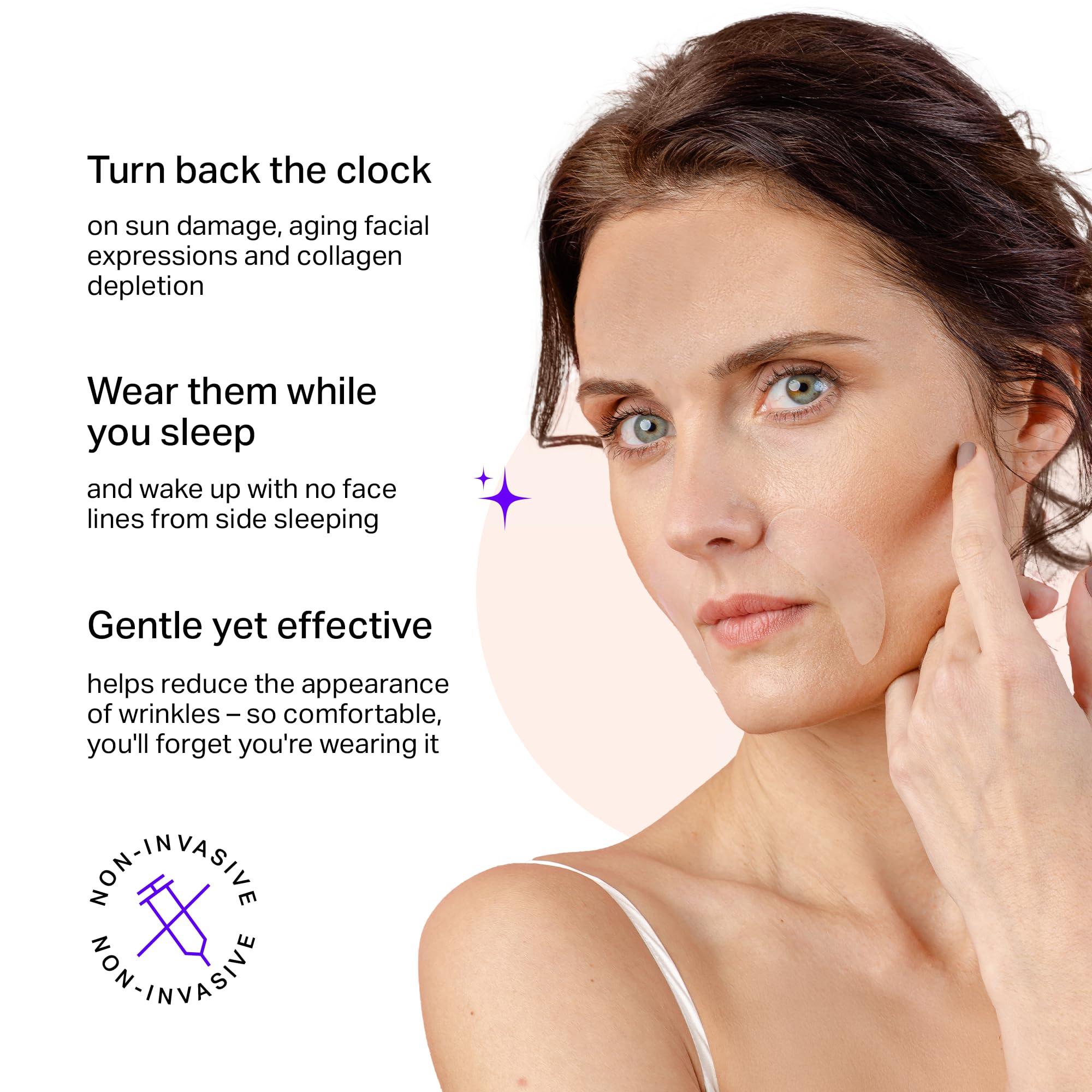 Bandes BLUMBODY non silicone, nuit confortable sur la peau.