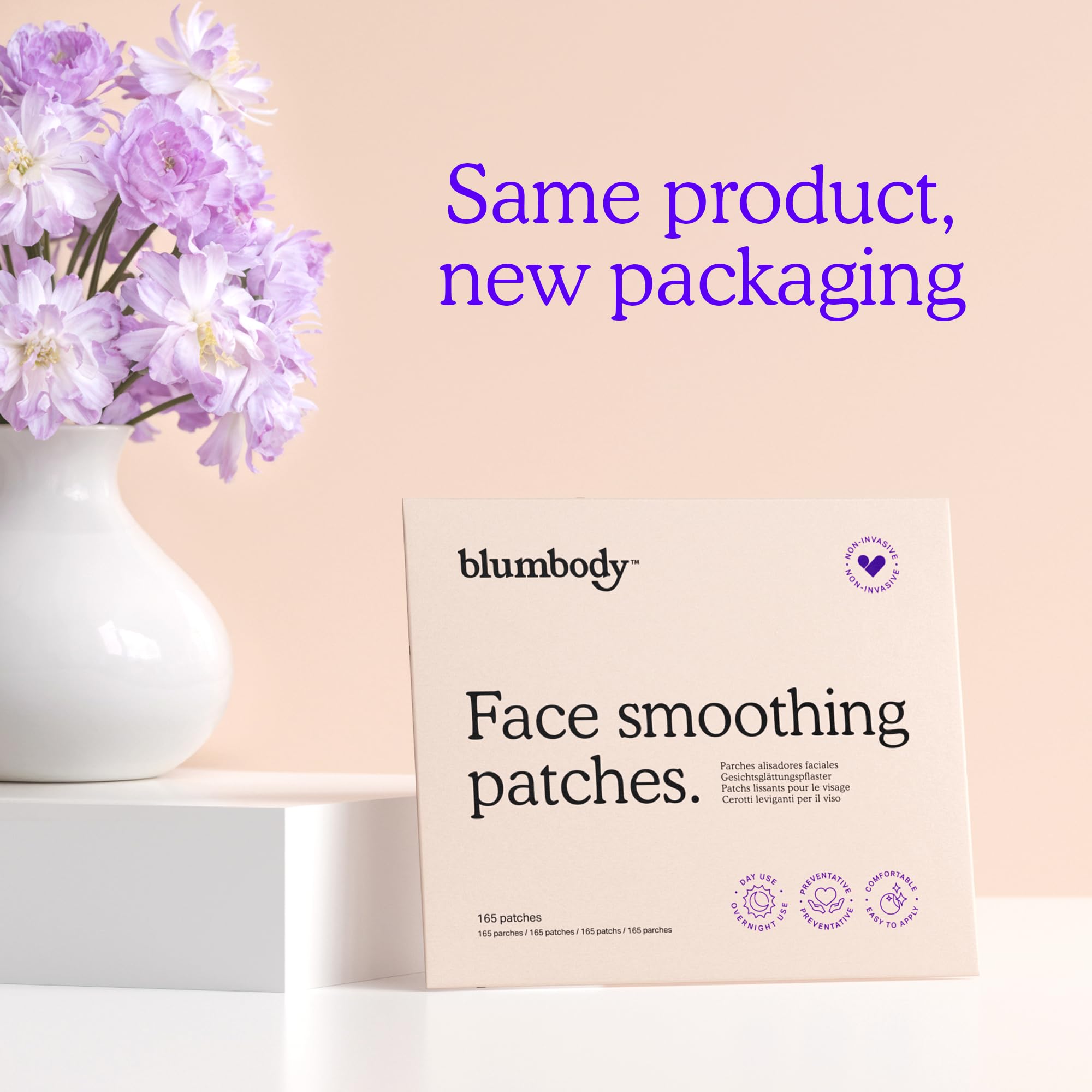 BLUMBODY patch-etui-compact: étui compact pratique pour voyager avec vos patchs.