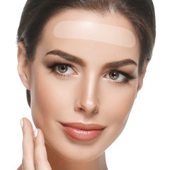 Bandes Blumbody appliquées sur le front pour une utilisation nocturne discrète et confortable.