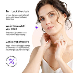 BLUMBODY patch silicone-poitrine-cou – texture lisse et confort nocturne