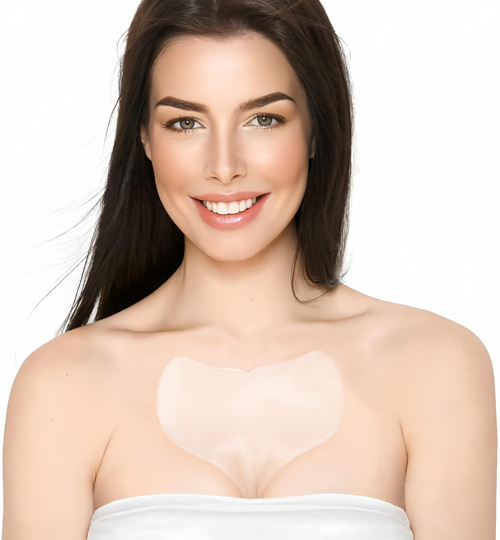BLUMBODY coques silicone anti-rides pour poitrine, usage nocturne potentiellement hydratant et lissant