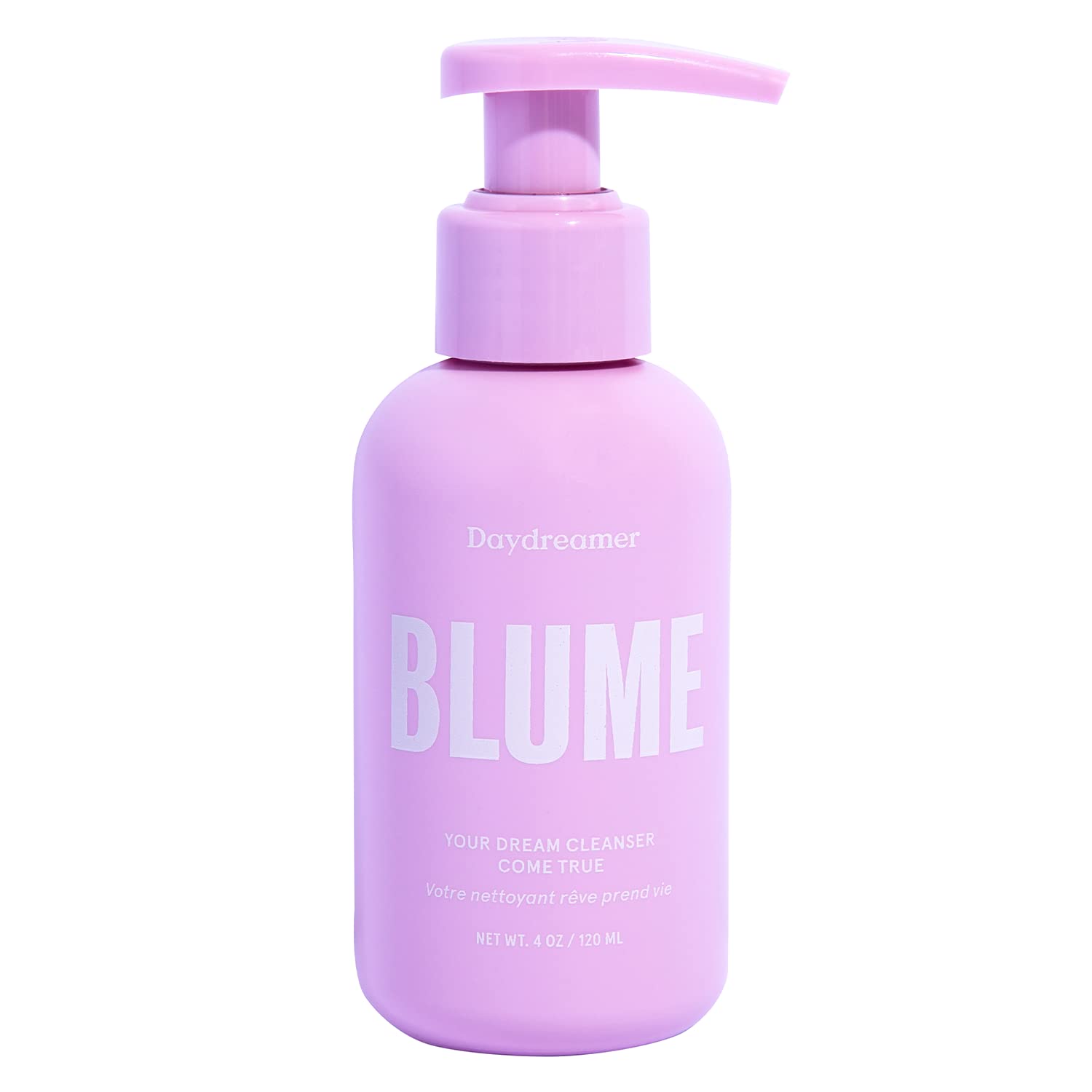 Blume Daydreamer, bouteille hydratante pour une peau douce et confortable.