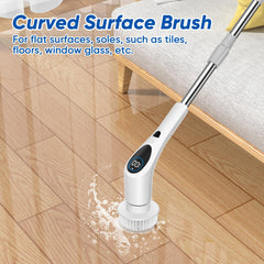 BlumWay ensemble 9en1: tête-brosse-laine pour surfaces sensibles, déloger la saleté tenace.