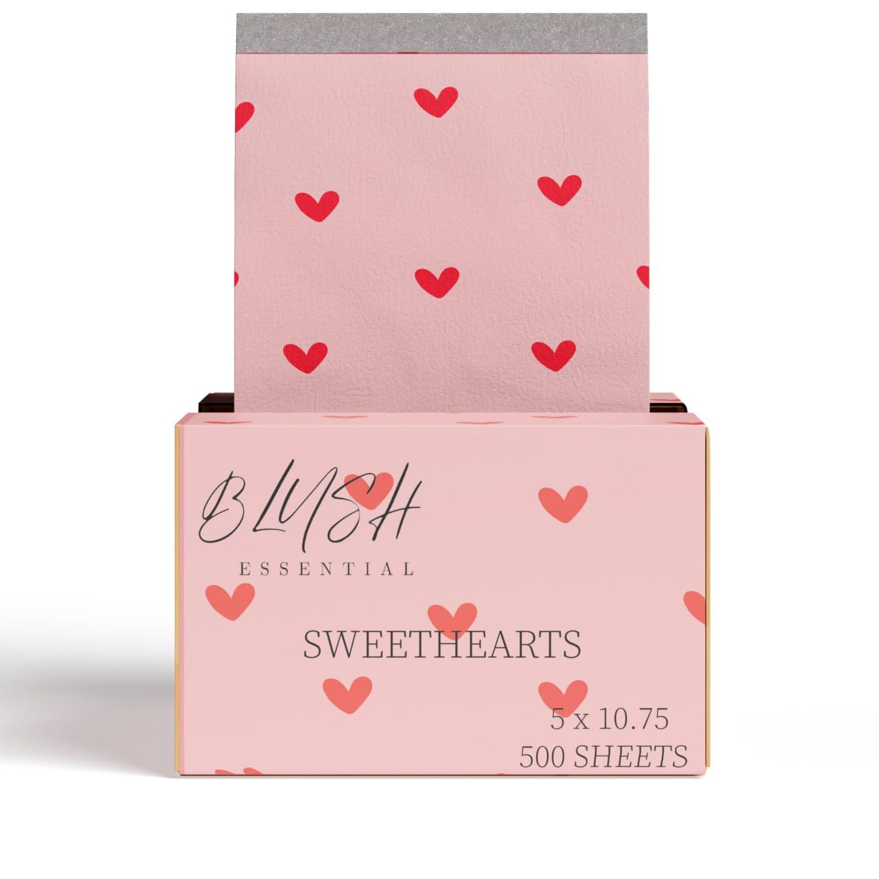 Feuilles pop-up Sweethearts Design de Blush Essentials pour mèchage rapide et précis