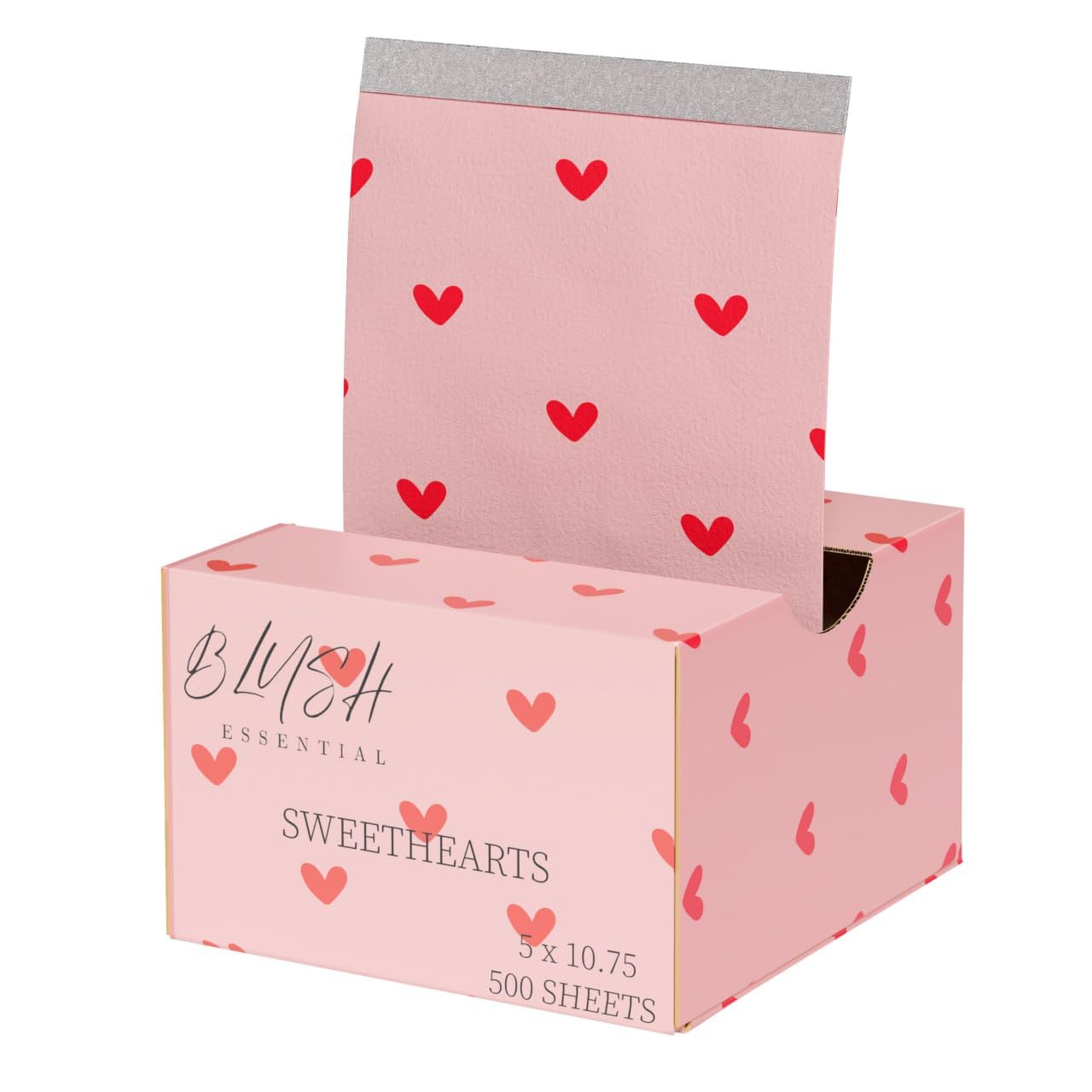 Feuilles professionnelles Blush Essentials pour salon, adaptées au travail avec décolorant