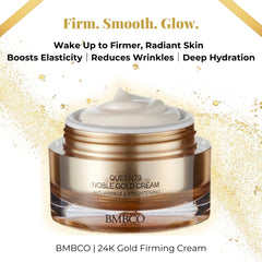 BMBCO Crème Raffermissante – texture soyeuse prête à fondre sur le visage