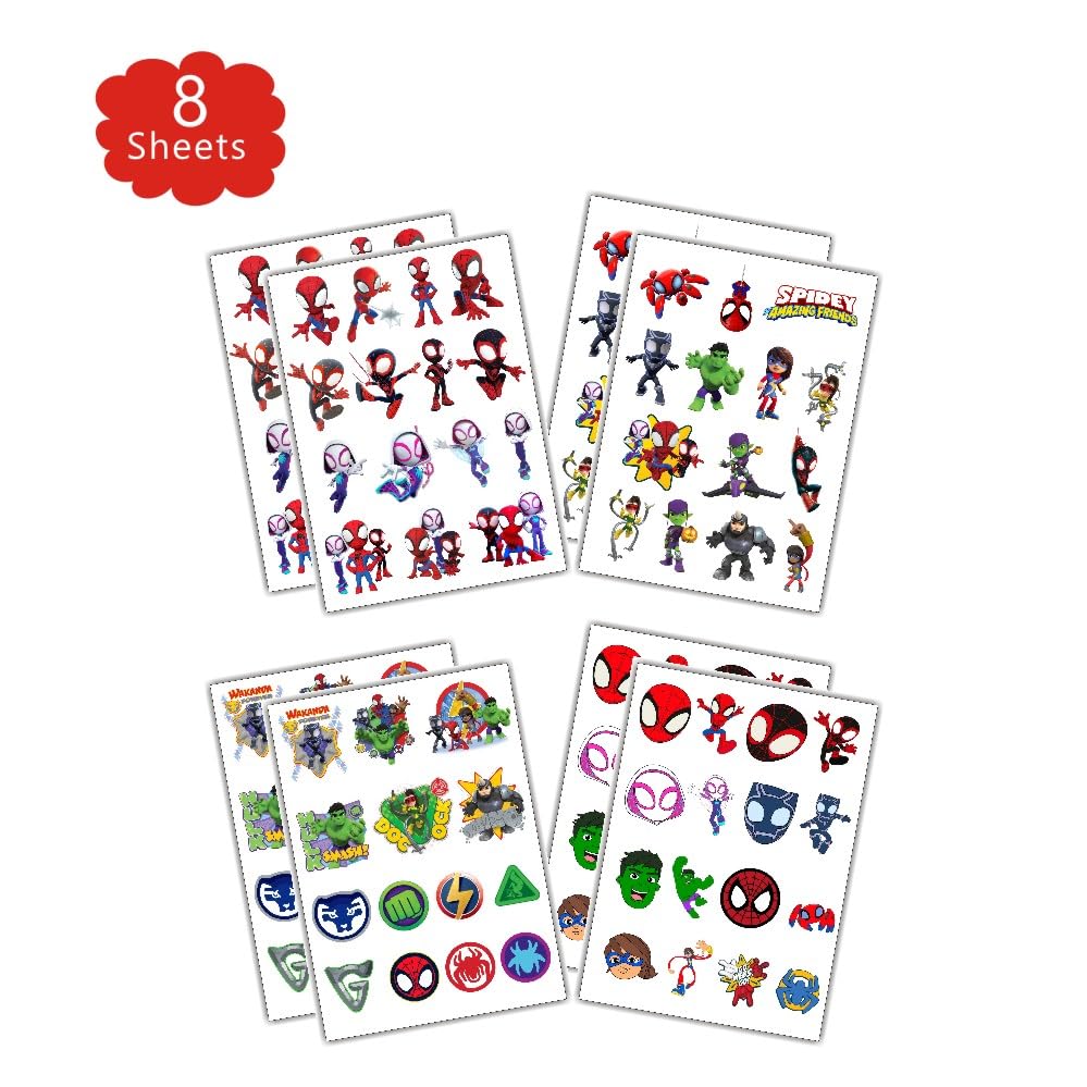 Ensemble de 8 feuilles BNFUO, designs variés et attrayants.