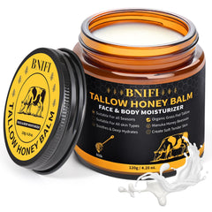 BNIFI graisse-boeuf-miel visage: hydratation durable et douceur naturelle.