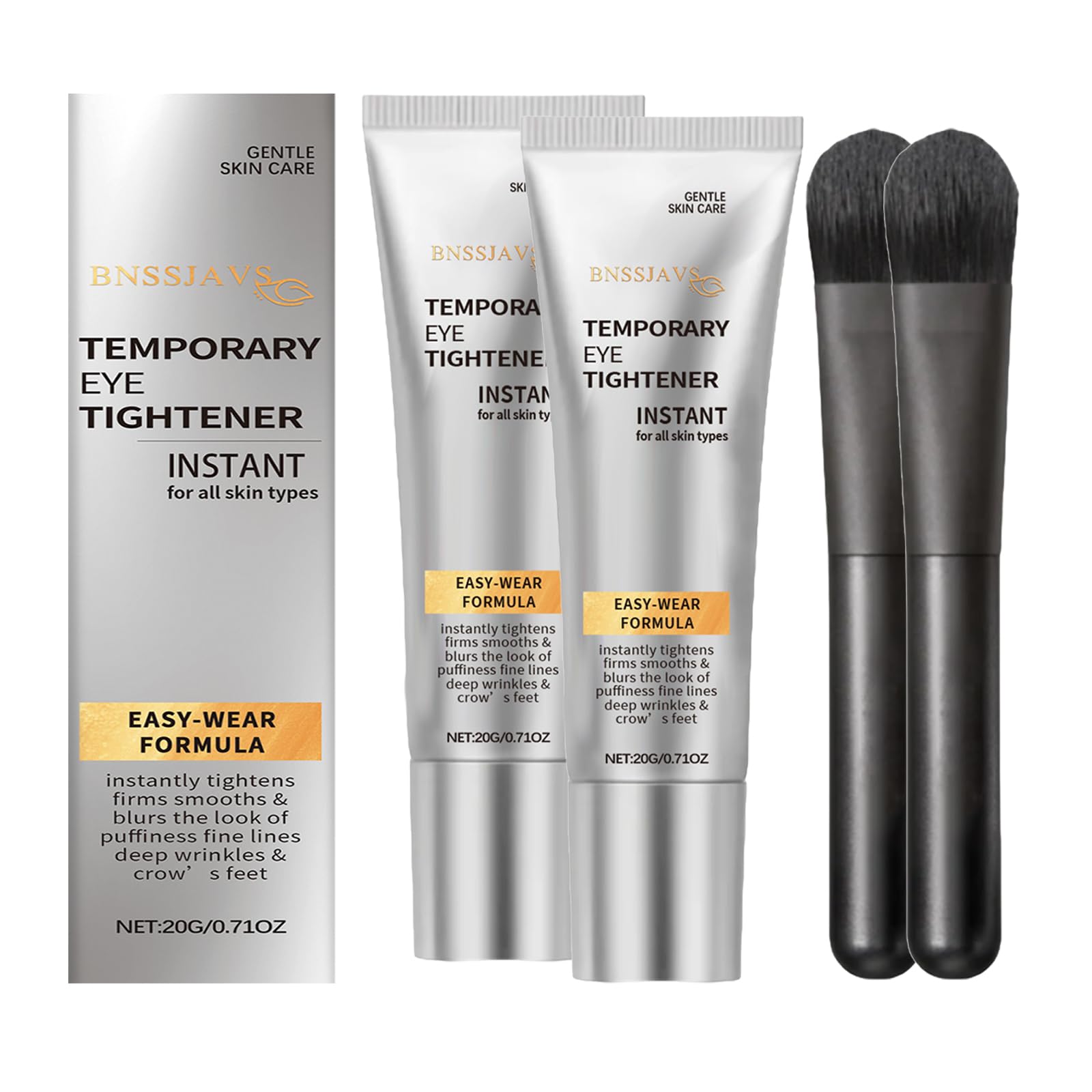 BNSSJAVS Perfection Eye Cream Tightener — emballage varié, prêt à l’emploi.