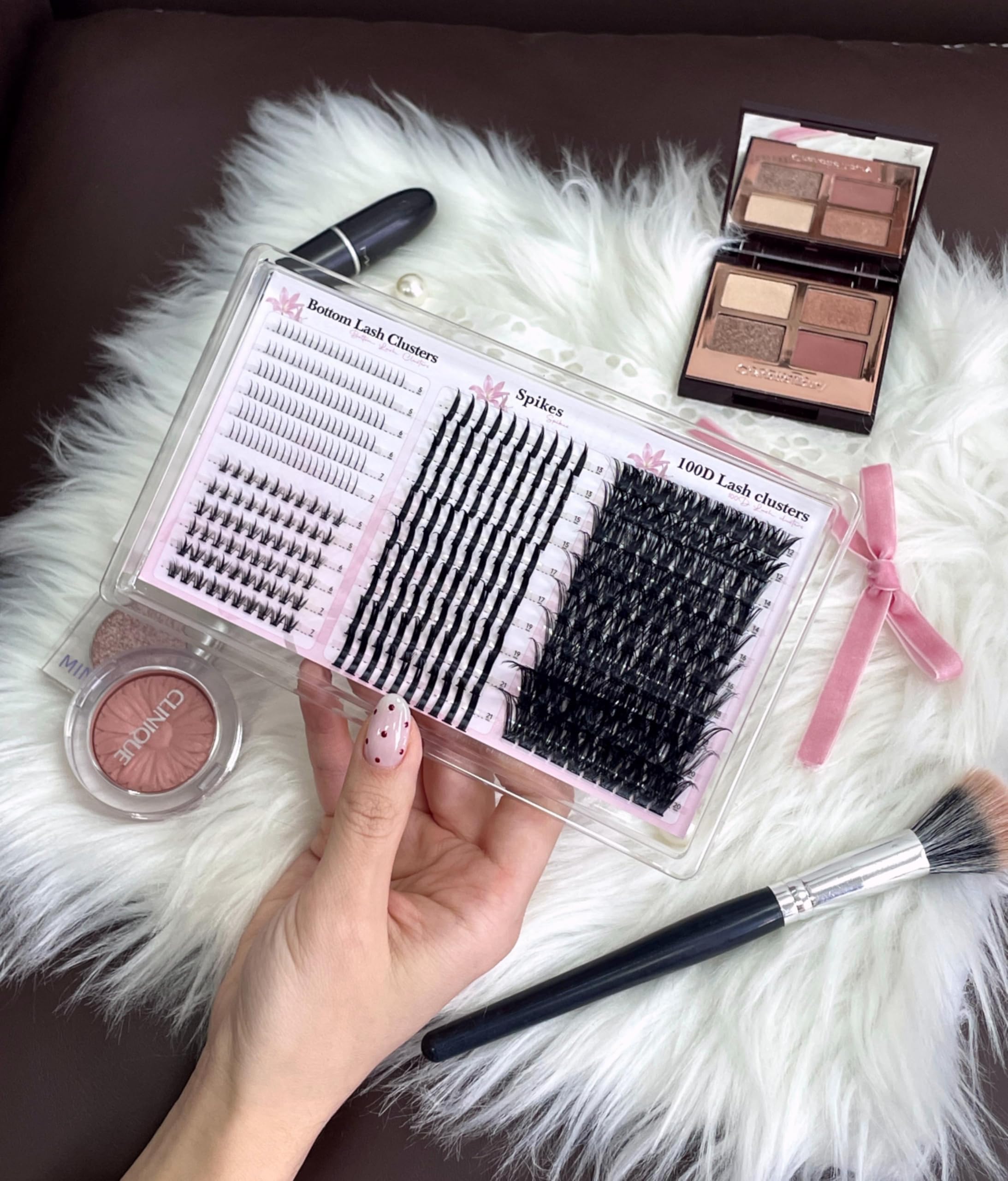 Boahankuke cils extensions maison 12-20mm : salon à domicile sans effort.