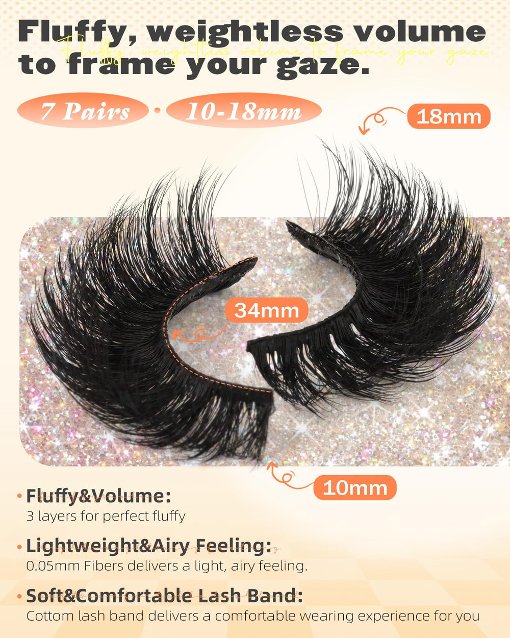 Boahankuke cils mink 8D cat eye pour regard allongé