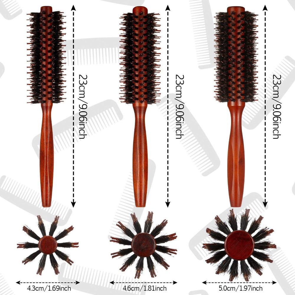 Brosse Boao ronde 10 rangs – prise en main confortable (arrière).