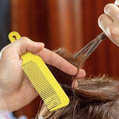 Boao peigne violet plat-top, poignée antidérapante pour un guidage précis