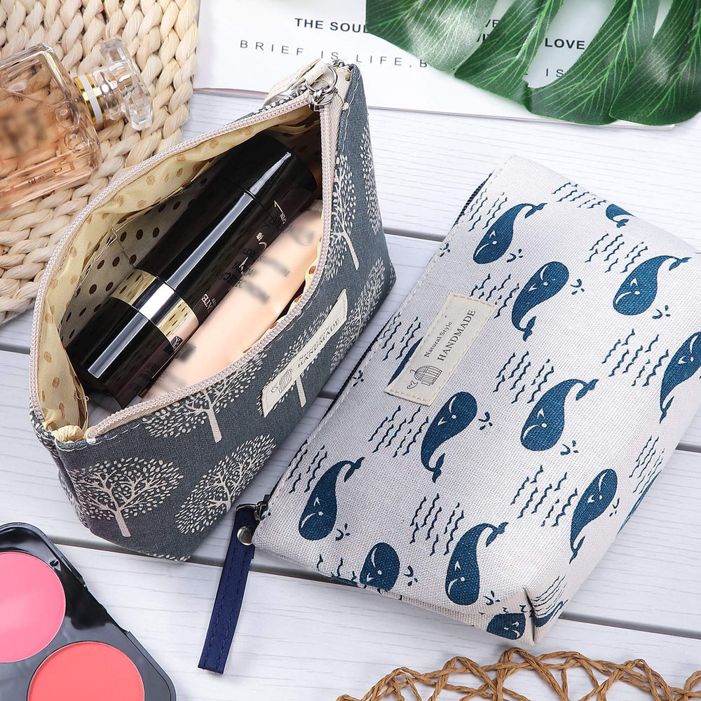Boao trousse canvas fermeture: zip sécurisé pour vos articles de toilette