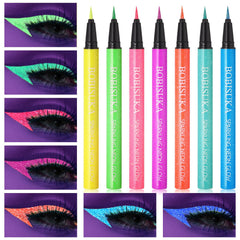 BOBISUKA Eyeliner UV Rose: lueur néon résistante à l'eau pour des looks festifs