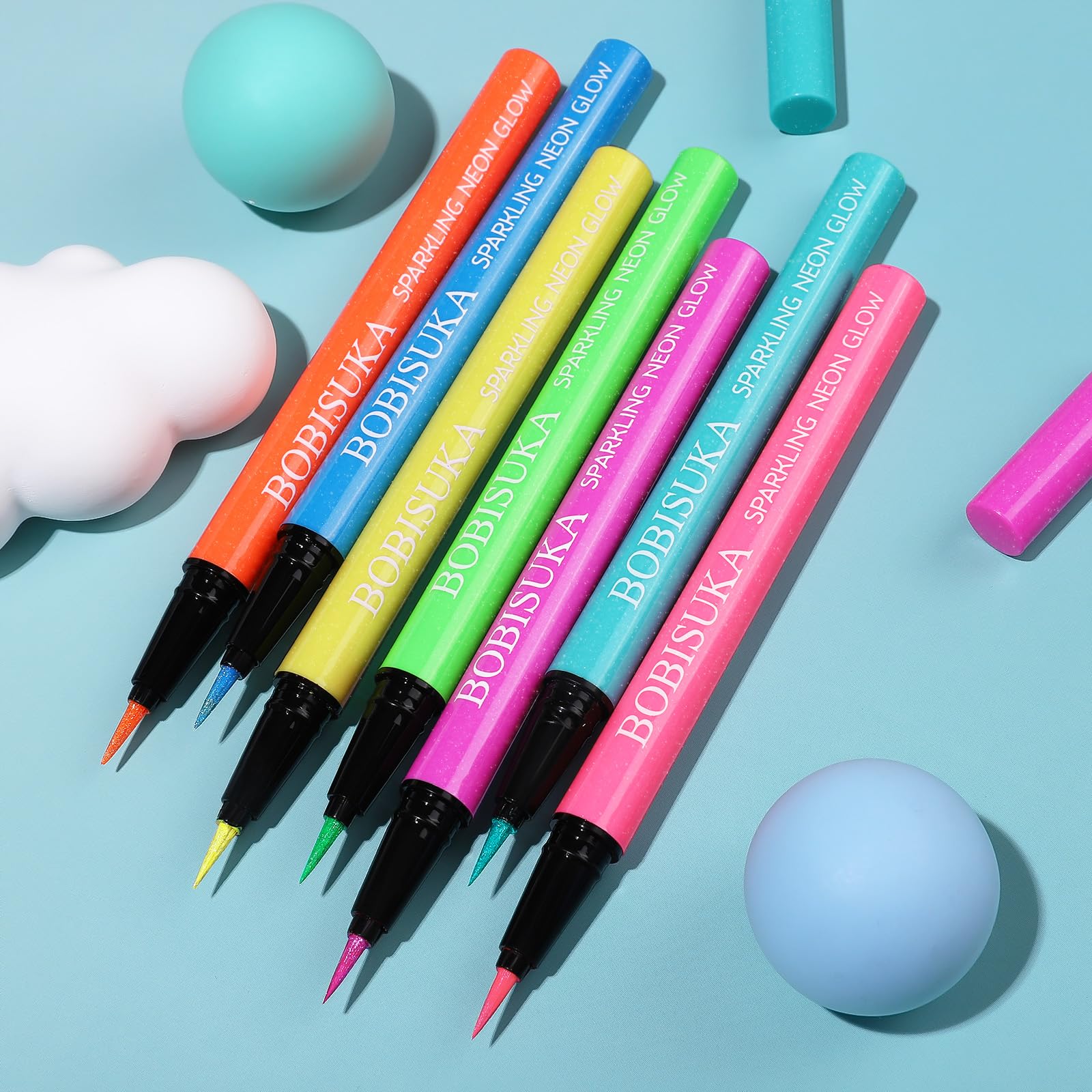 BOBISUKA Eyeliner UV Violet: couleur glamour adaptée aux performances